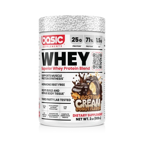 Basic | Whey Protein (2lb) | Boston Cream Donut
