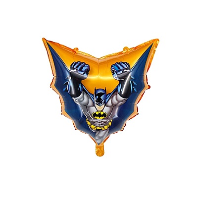 Batman Theme Foil Balloons - 5 Pcs. Set