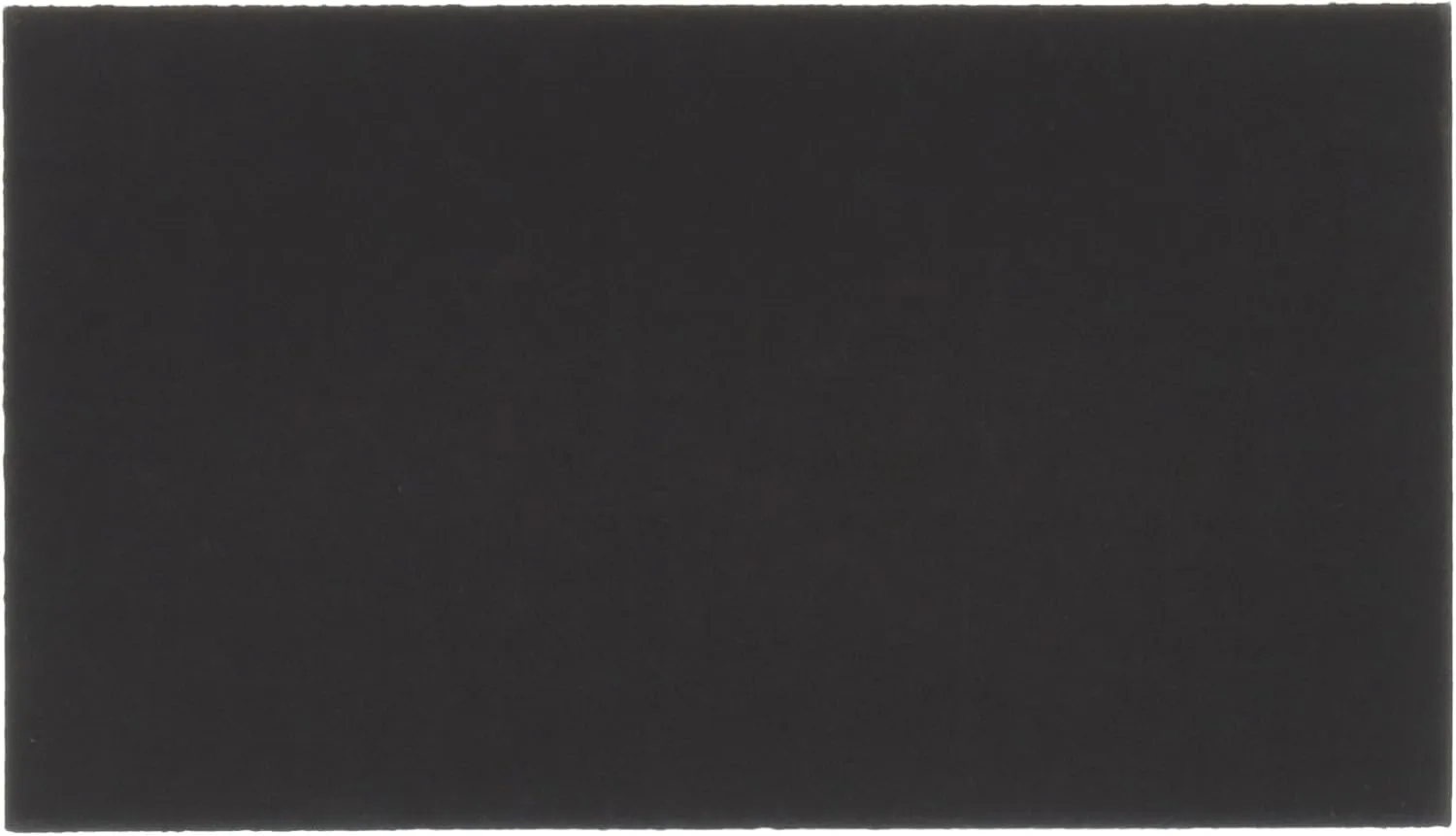 Baumgartens 66200 (R), Adhesive Backed Business Card Magnets, 3 1/2" x 2", 25 Pack, White