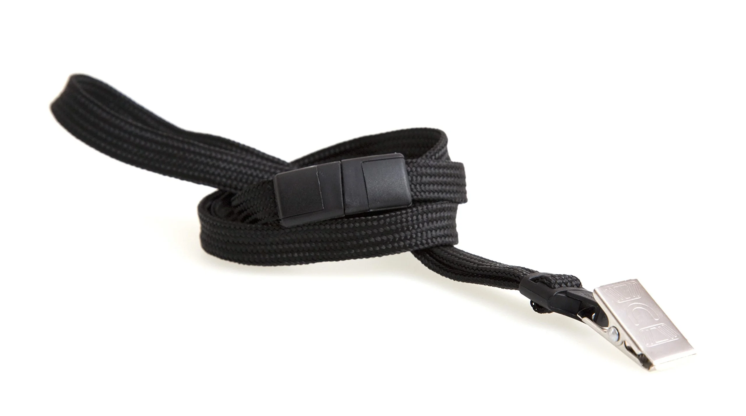 Baumgartens Safety Breakaway Lanyard, 36in, Black, Pack of 12