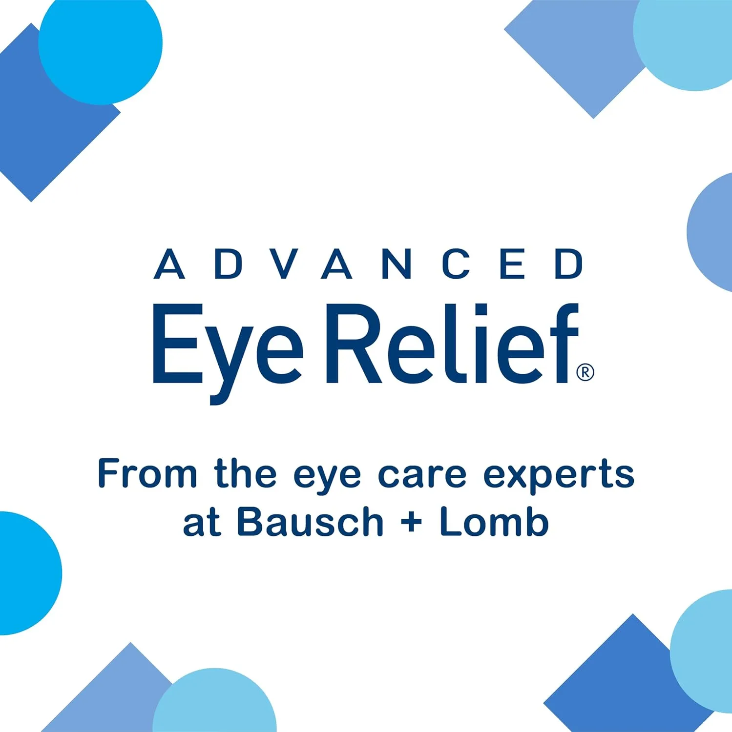 Bausch + Lomb Advanced Eye Relief, Eye Wash Solution, Cleanses, Refreshes, and Soothes for Daily or Emergency Use, 4 Fl Oz (Pack of 6)