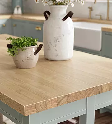 6ft Hevea Island Butcher Block 25iw