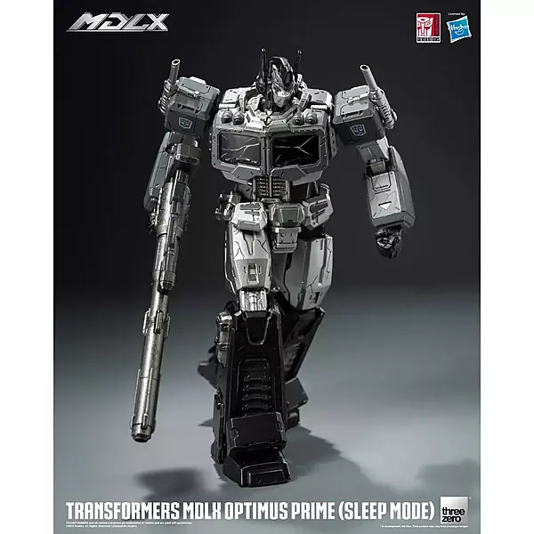 Action Figure - Hasbro - Transformers MDLX Optimus Prime Sleep Mode Action Figure 7" Threezero Exclusive