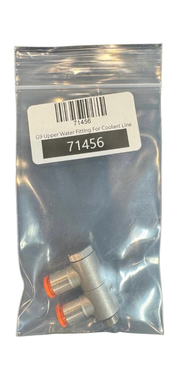 GYS 071456 — Upper Water Fitting for G9 Coolant Line GYS 071456 — Upper Water Fitting for G9 Coolant Line