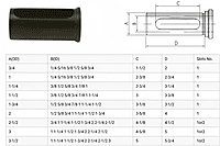 CNC Lathe Type C Sleeve 1.5OD x 0.625ID