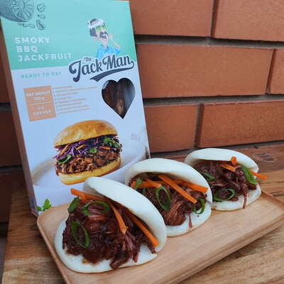 The Jack Man Smoky BBQ Jackfruit 350 grams The Jack Man Smoky BBQ Jackfruit 350 grams