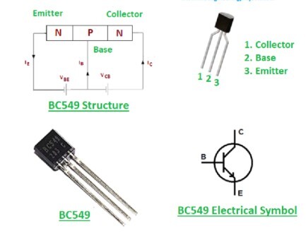 BC549 LOW NOISE NPN