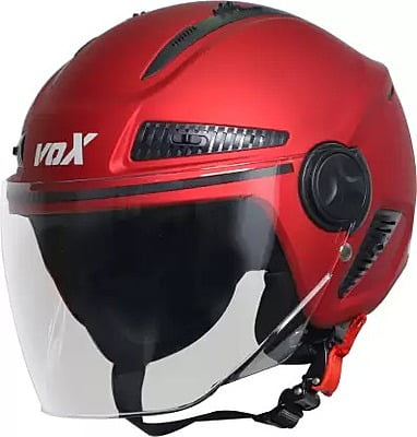 STEELBIRD SBH-24 VOX GLOSSY CH.RED C/V (L)