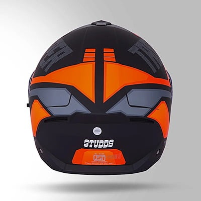 STUDDS TROOPER D1 BLACK N8 PINK D/V (XL)