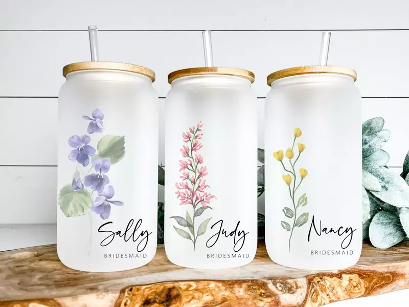 Glass Tumbler Frosted
