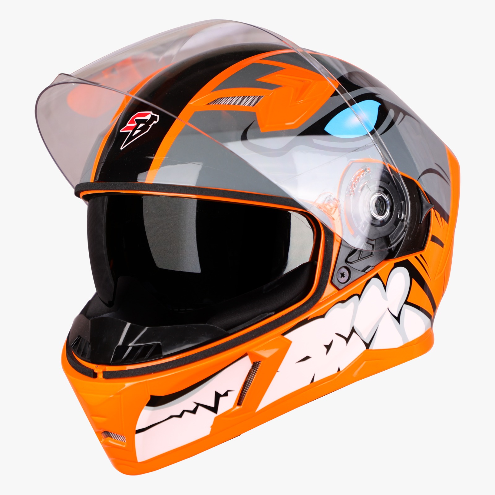STEELBIRD SBA-21 ISS BORN READY GLOSSY FLUO NEON C/V (M)
