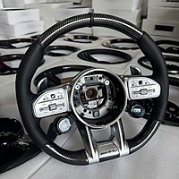 AMG PERFORMANCE CARBON FIBER STEERING WHEEL WITH AMG U88 For Mercedes Benz G Class