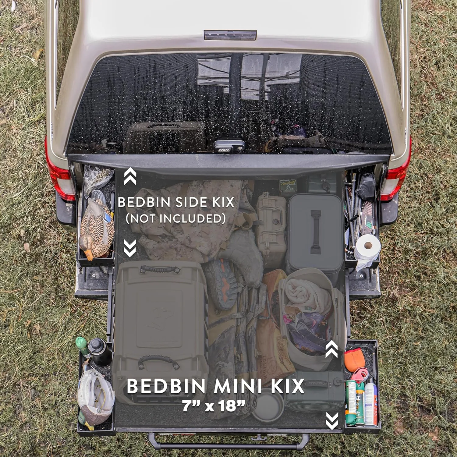 BEDSLIDE Bedbin Truck Bed Organizer