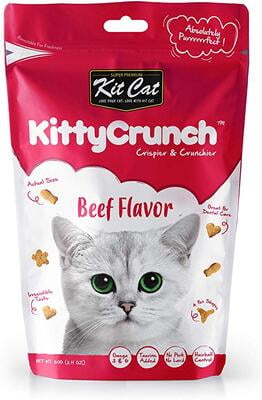 Kit Cat Kitty Crunch Beef Flavor (60g)Cat Treat Kit Cat Kitty Crunch Beef Flavor (60g)Cat Treat