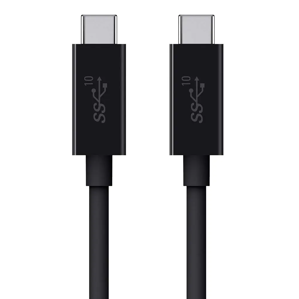 Belkin USB-C to USB-C Cable - 3.1 USB-C - 10 Gbps Data Transfer - 100 Watt - 1 Meter/3.3ft - Black