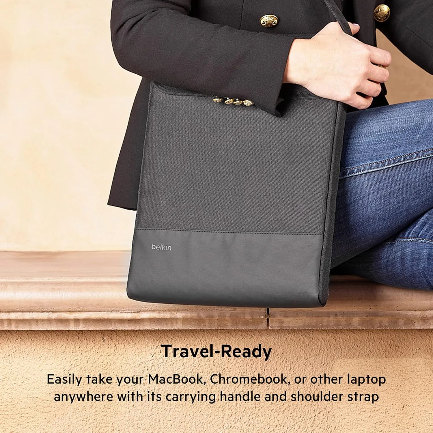 BELKIN Protective Laptop Sleeve with Shoulder Strap