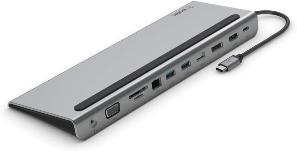 Belkin 11-in-1 USB-C Multiport Docking Station with 4K HDMI & 100W PD