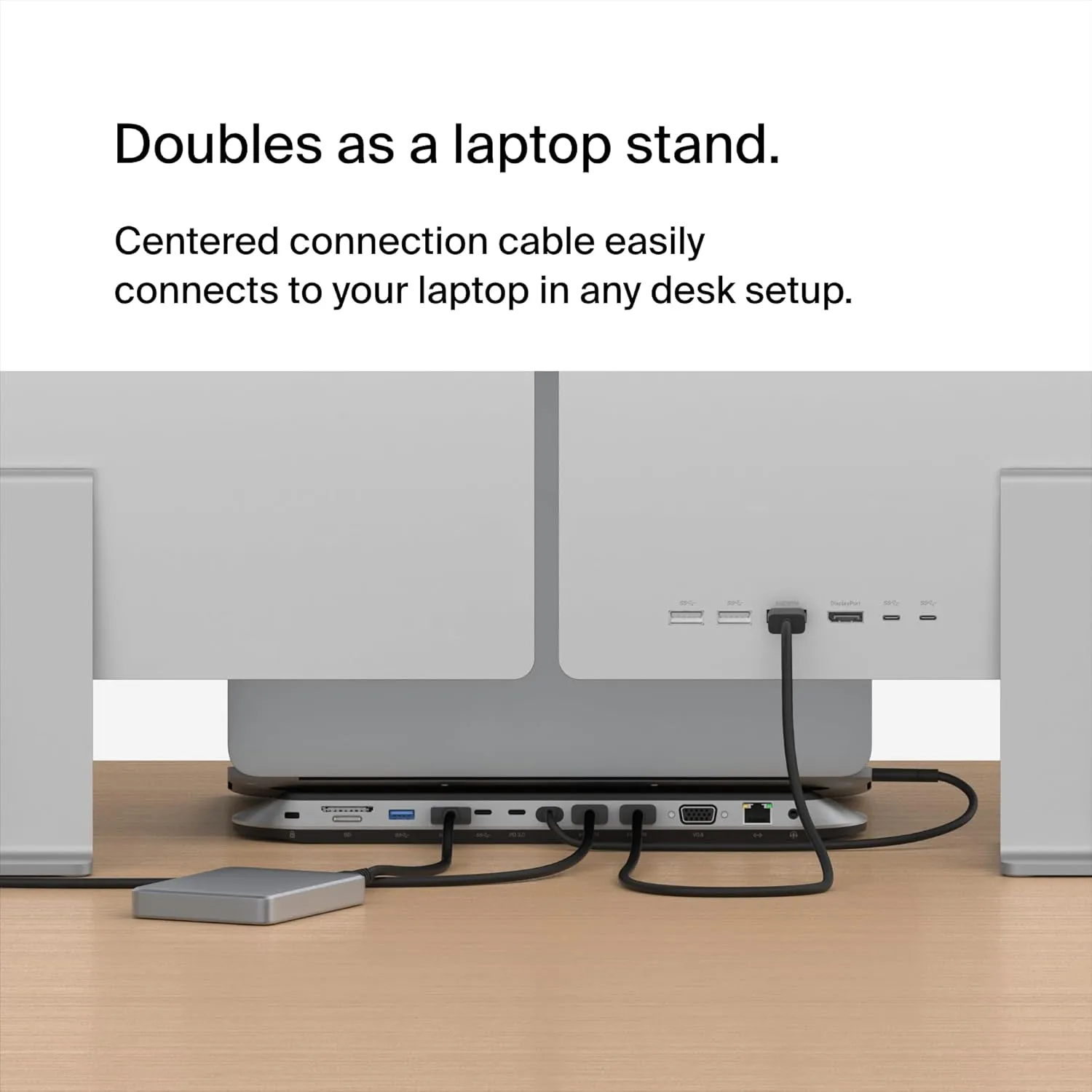 Belkin Connect 11-in-1 Universal USB-C Pro Dock w/ 3-Monitor Support, Silicon Motion Technology - Works with Mac, Windows