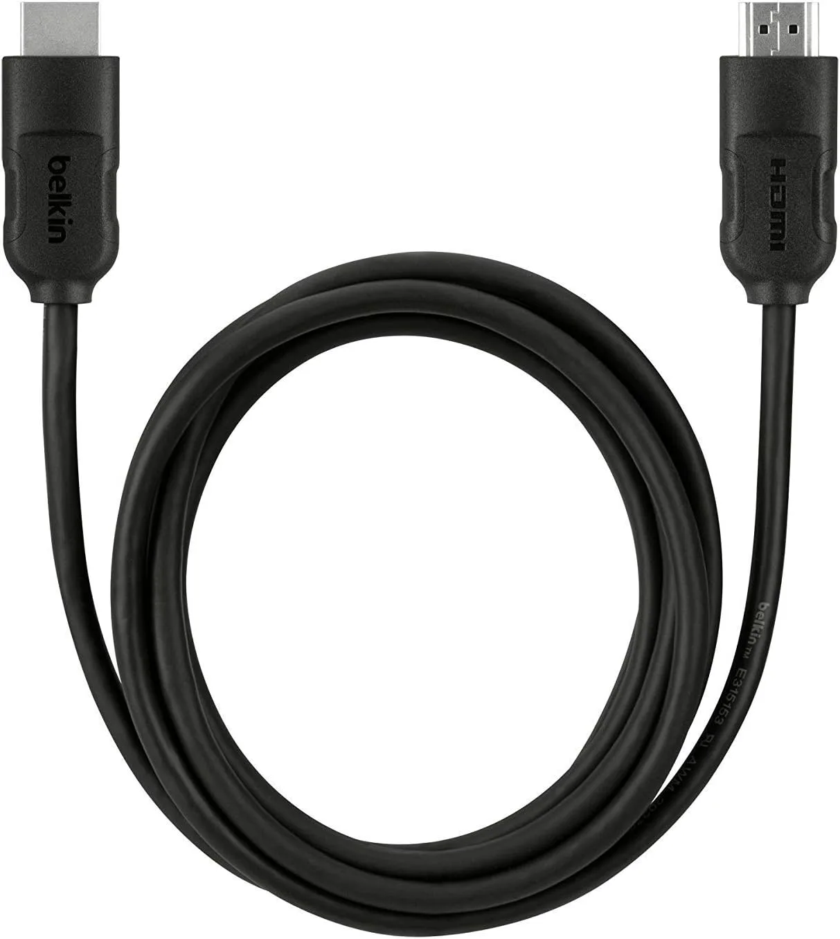Belkin HDMI to HDMI Audio/Video Cable, 12 ft, Black