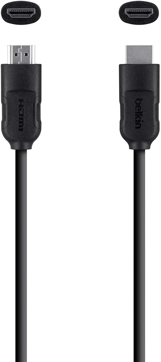Belkin HDMI to HDMI Audio/Video Cable, 12 ft, Black