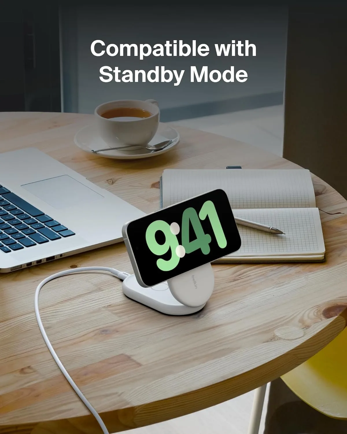 Belkin BoostCharge Magnetic Foldable Charger MagSafe-Compatible Qi2 15W