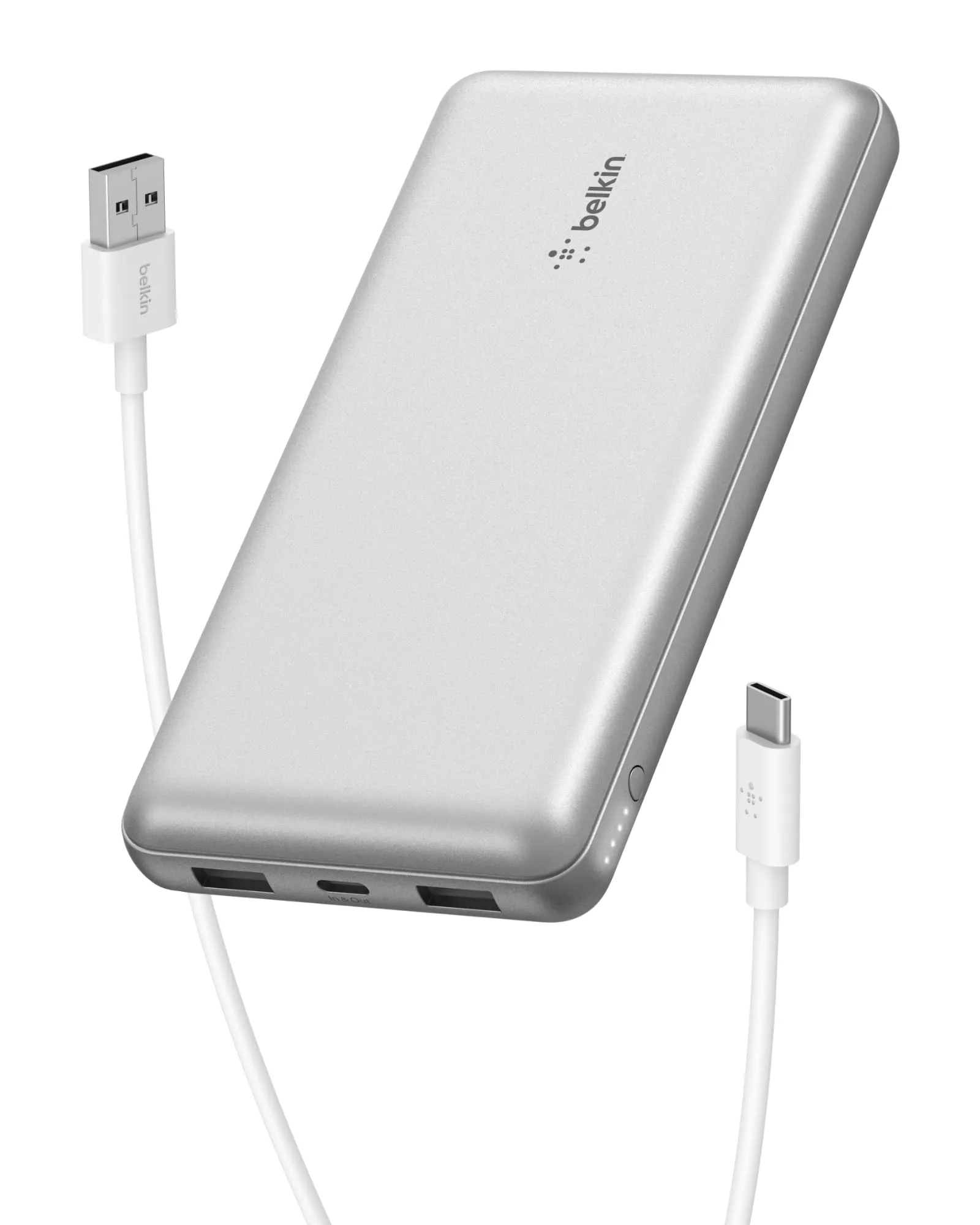 BELKIN Portable Charger, USB-C Power Bank 20,000 mAh with USB-C & 2x USB-A Ports