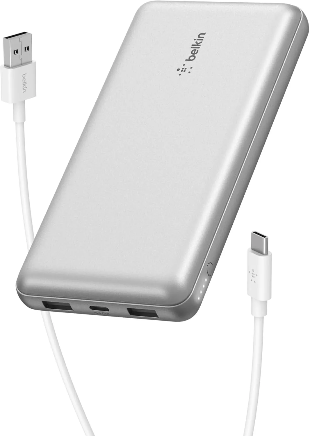 BELKIN Portable Charger, USB-C Power Bank 20,000 mAh with USB-C & 2x USB-A Ports