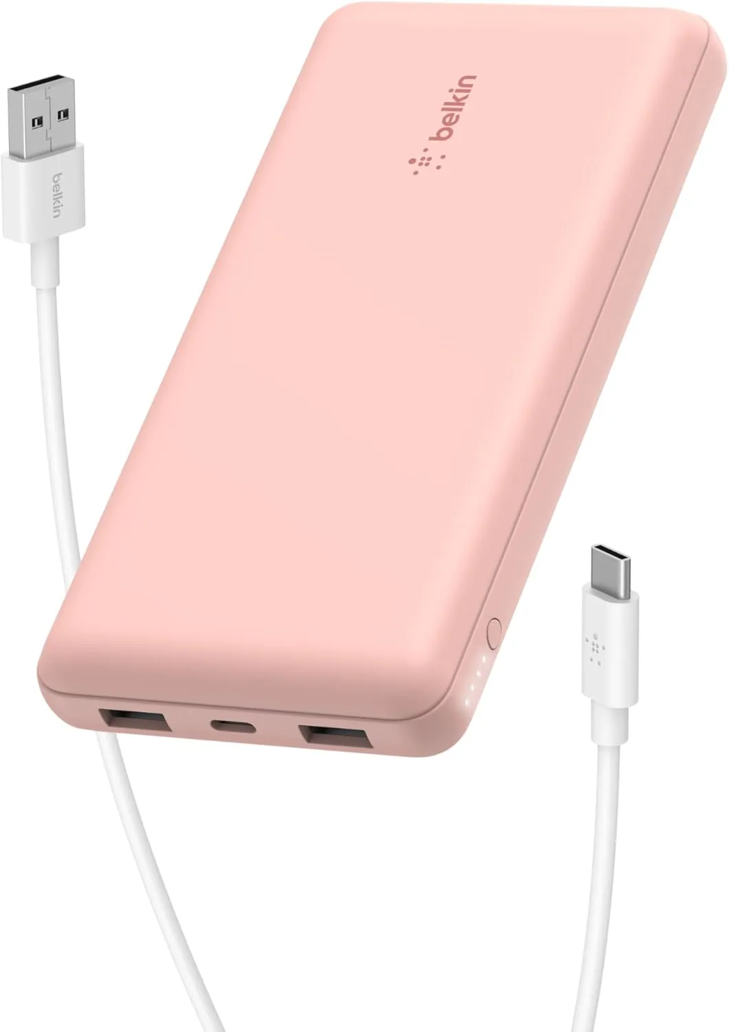 BELKIN Portable Charger, USB-C Power Bank 20,000 mAh with USB-C & 2x USB-A Ports