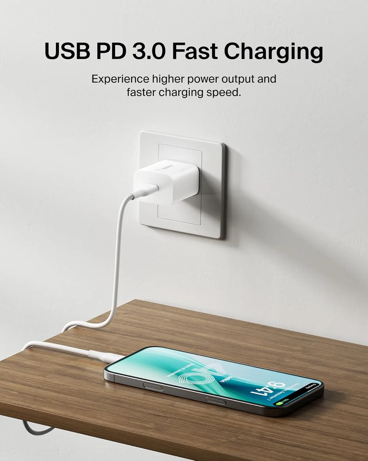 Belkin 20W USB-C Wall Charger - Fast Charging