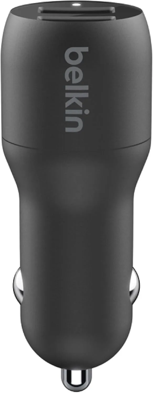Belkin BOOSTCHARGE 24W Dual USB-A Car Charger