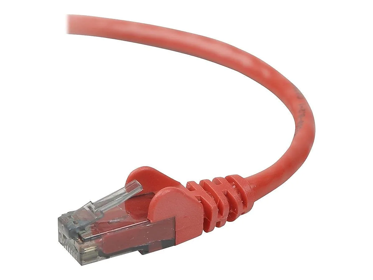 Belkin Snagless CAT6 Patch Cable * RJ45M/RJ45M; 25 RED (A3L980b25-RED-S)