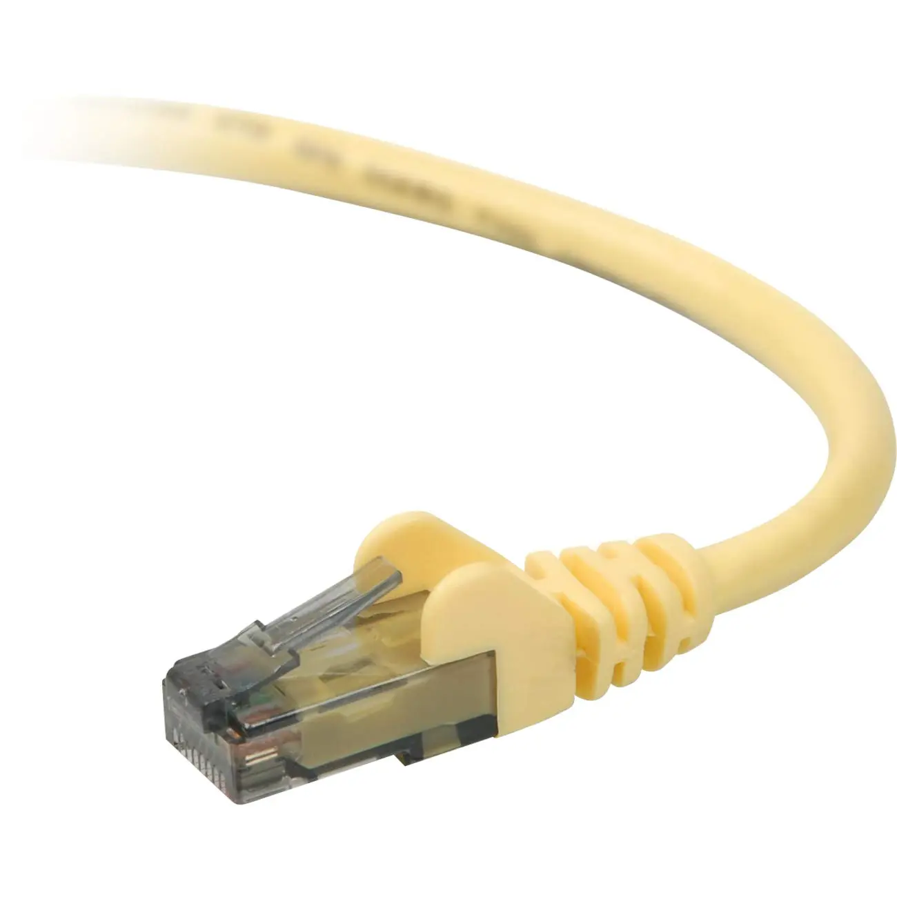 Belkin 30FT Cat6 Snagless Yellow RJ45 Patch Cable