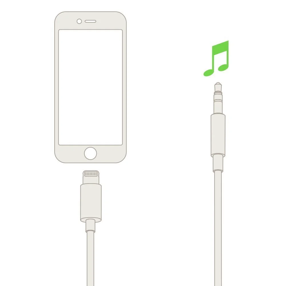 Belkin 3.5mm Audio Cable with Lightning Connector - MFi-Certified