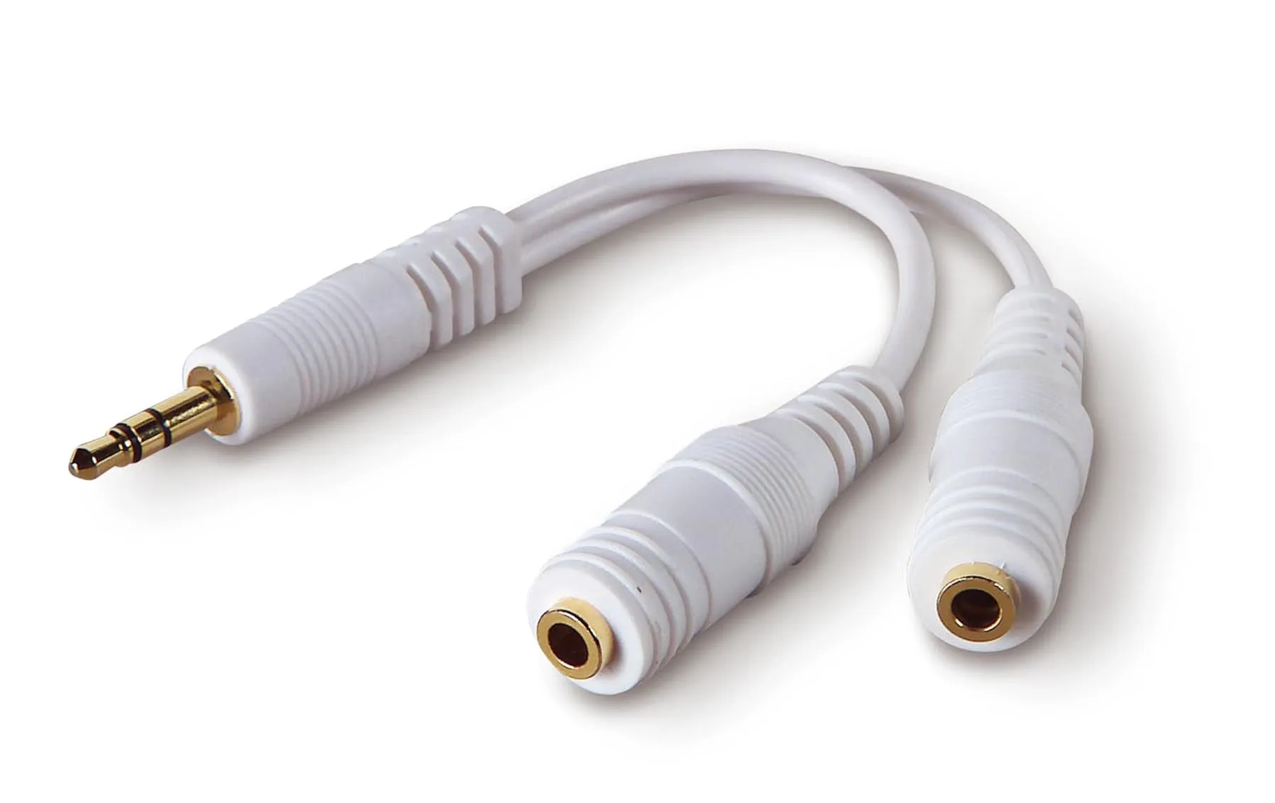 Belkin 3.5mm Audio Splitter – Dual Headphone & Speaker Adapter