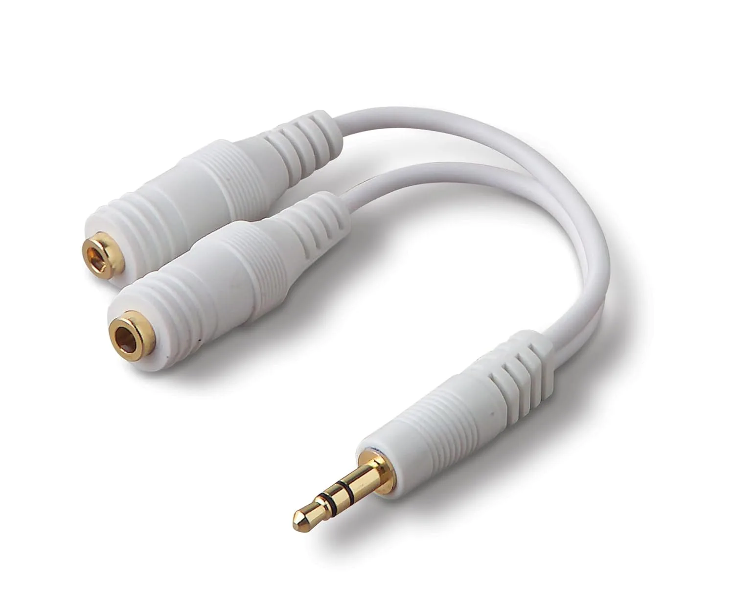Belkin 3.5mm Audio Splitter – Dual Headphone & Speaker Adapter