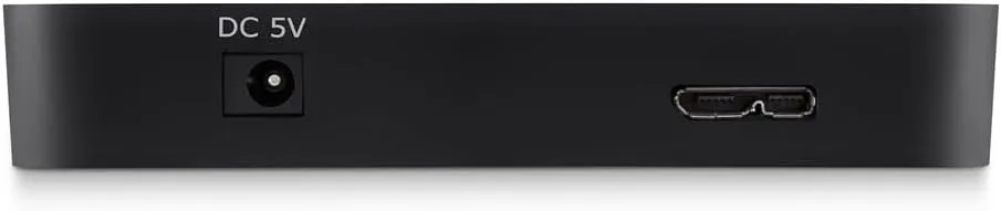 Belkin 4-Port USB 3.0 Hub – SuperSpeed Powered Station with 5Gbps Data & Charging, Compact Desktop Adapter for Laptops