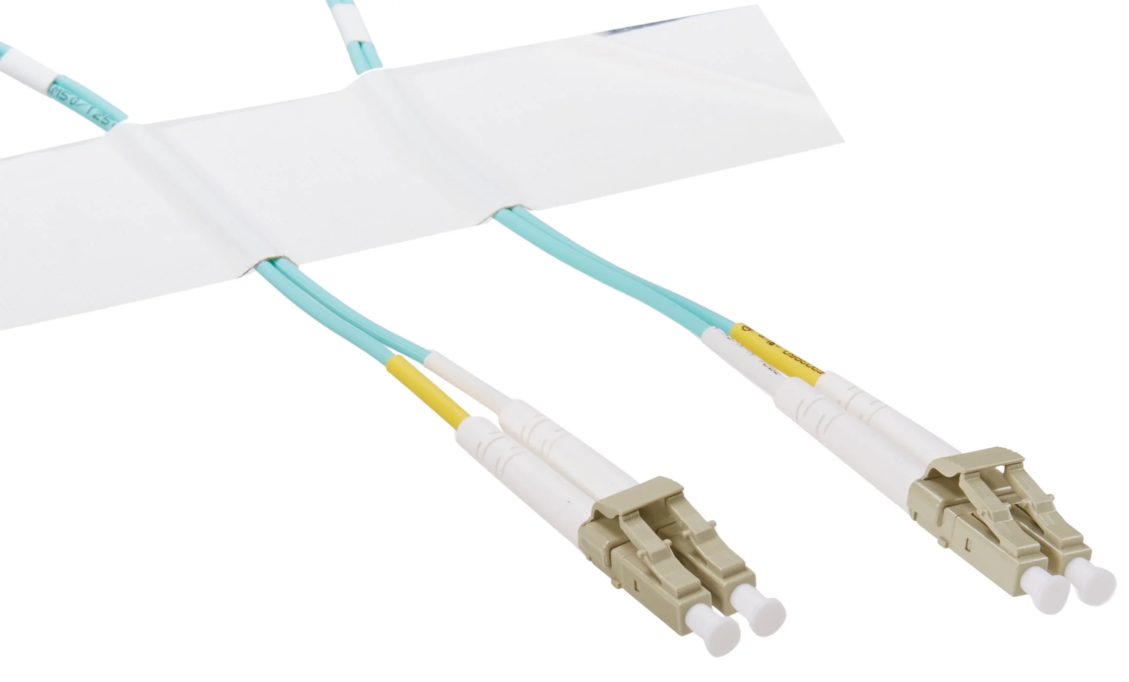 Belkin F2F402LL-04M-G 4M Fiber LC/LC MMF 52/125 LO Aqua 10GB