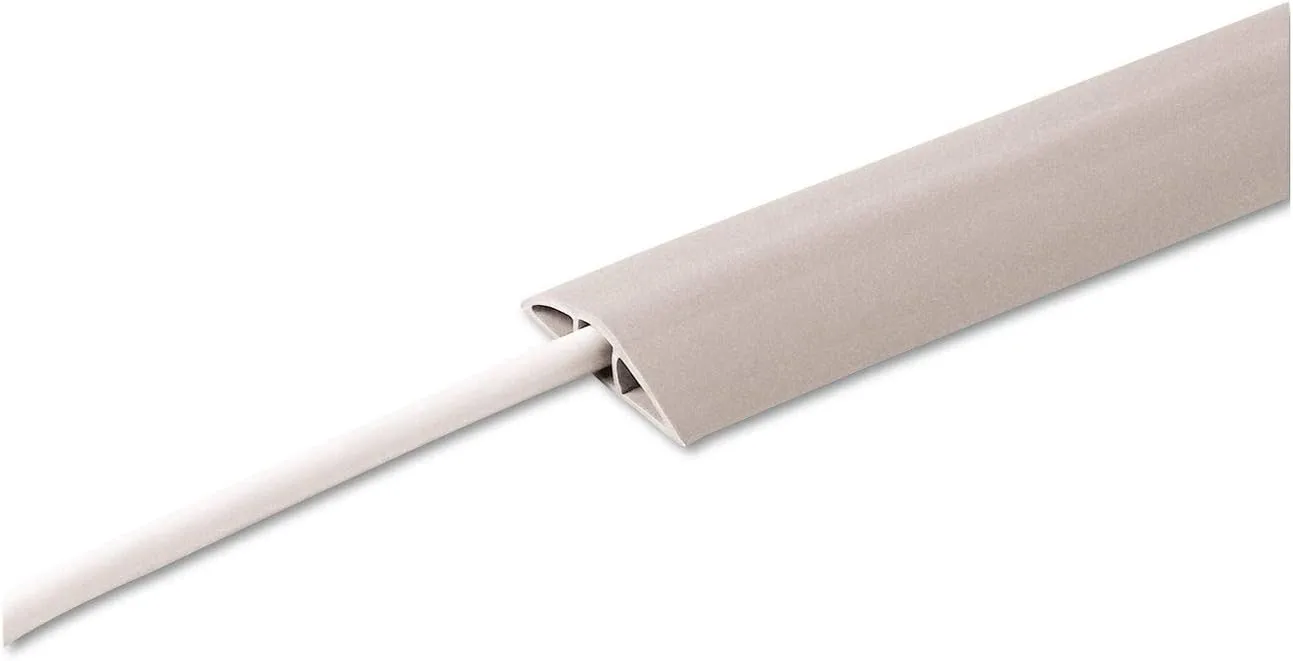 Belkin 6' Cord Concealer - Cable Concealer - Gray - 1 Pack