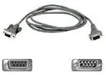 Belkin PRO Series - Serial extension cable - DB-9 (M) to DB-9 (F) - 6 ft - molded, thumbscrews