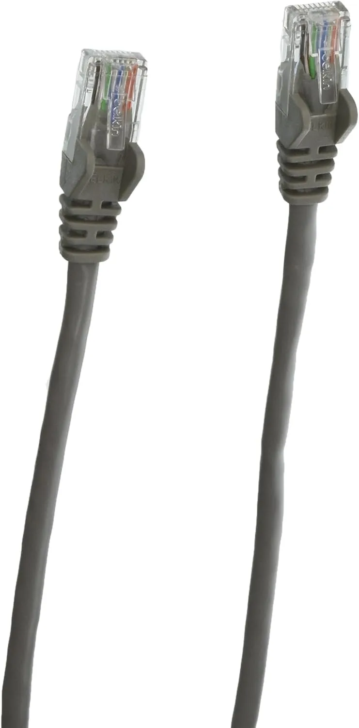 Belkin 7-Feet RJ45 CAT5e Snagless Patch Cable (Gray - A3L791B07-S)