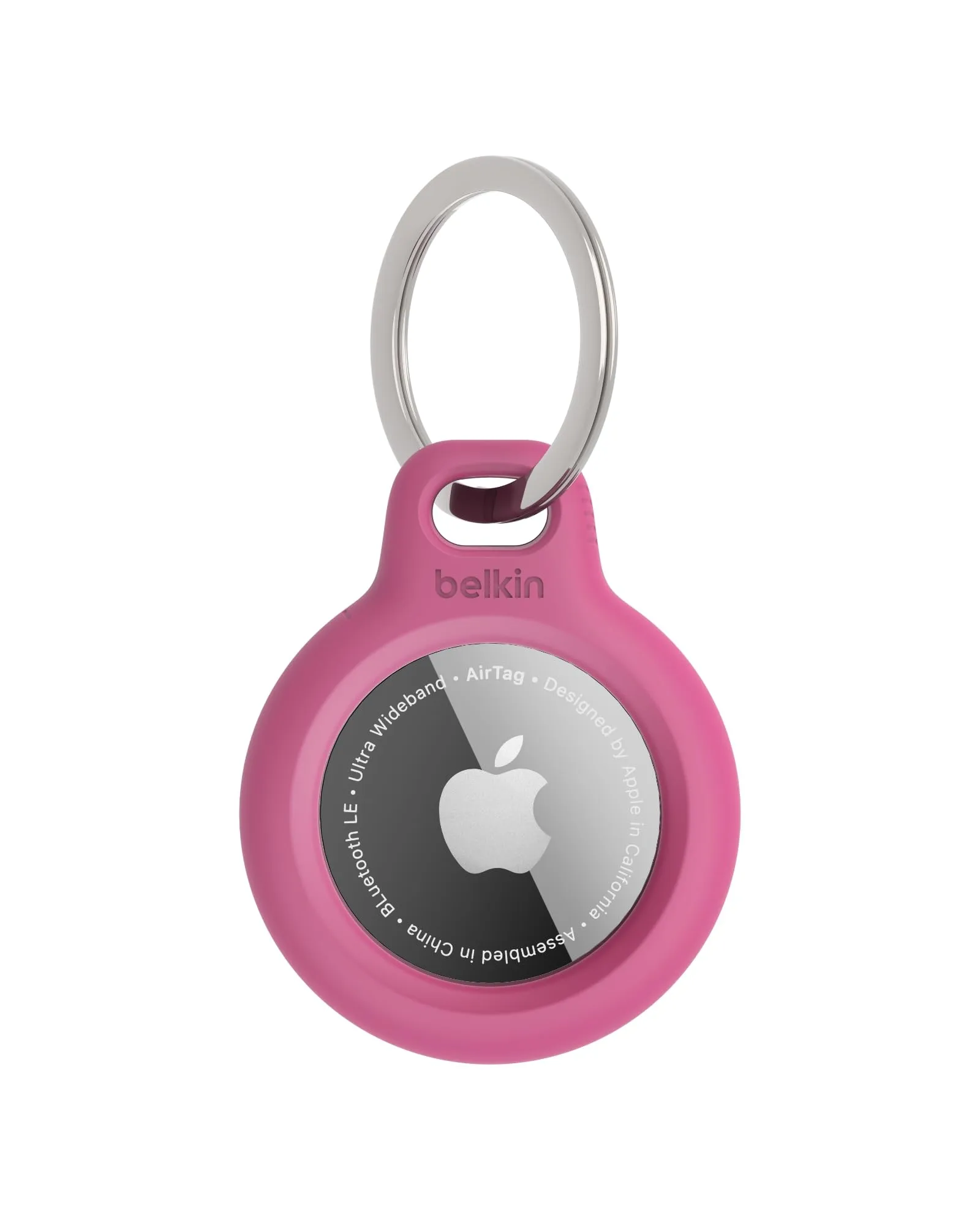 Belkin Apple AirTag Secure Holder - Protective Case & Keychain