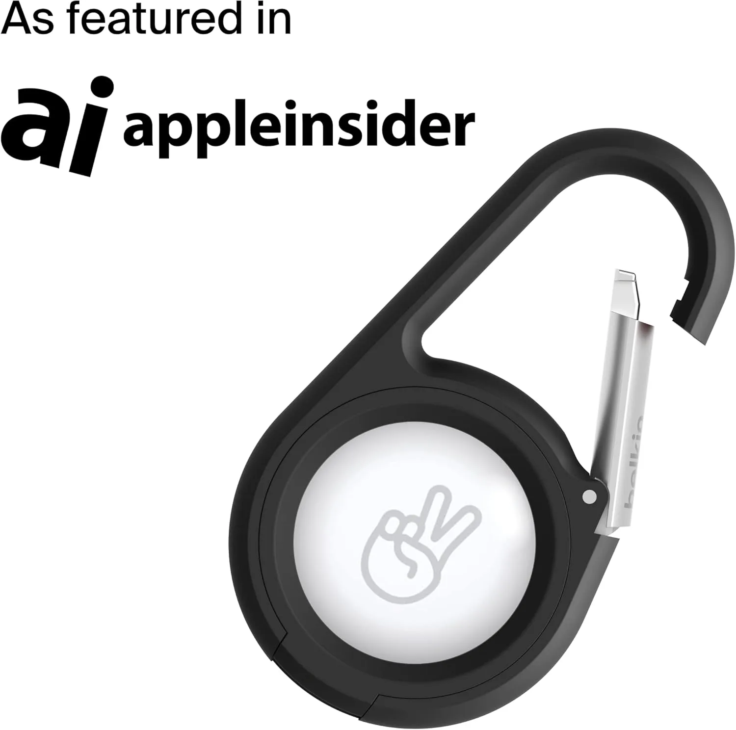 Belkin Apple AirTag Secure Holder - Protective Case & Keychain