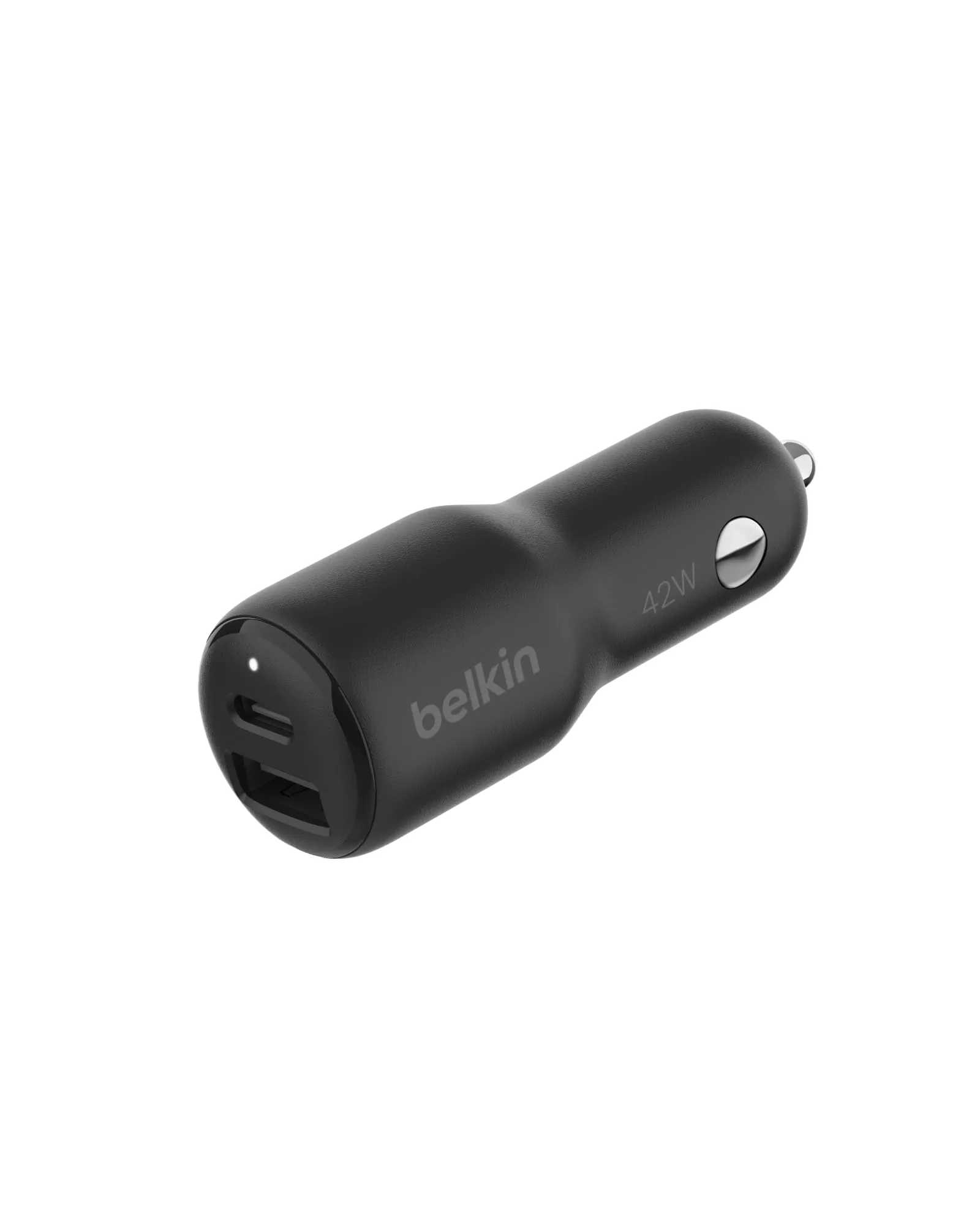 Belkin BoostCharge Dual Car Charger 42W (30W USB-C PD 3.1 + 12W USB-A)