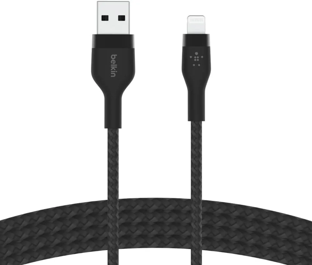 Belkin BoostCharge Pro Flex Braided USB-A to Lightning Cable