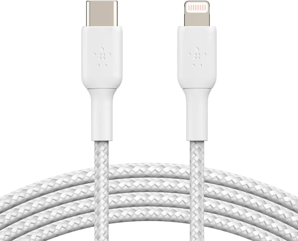 Belkin BoostCharge USB-C to Lightning Cable - MFi Certified 18W Power Delivery