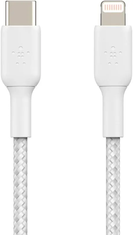 Belkin BoostCharge USB-C to Lightning Cable - MFi Certified 18W Power Delivery