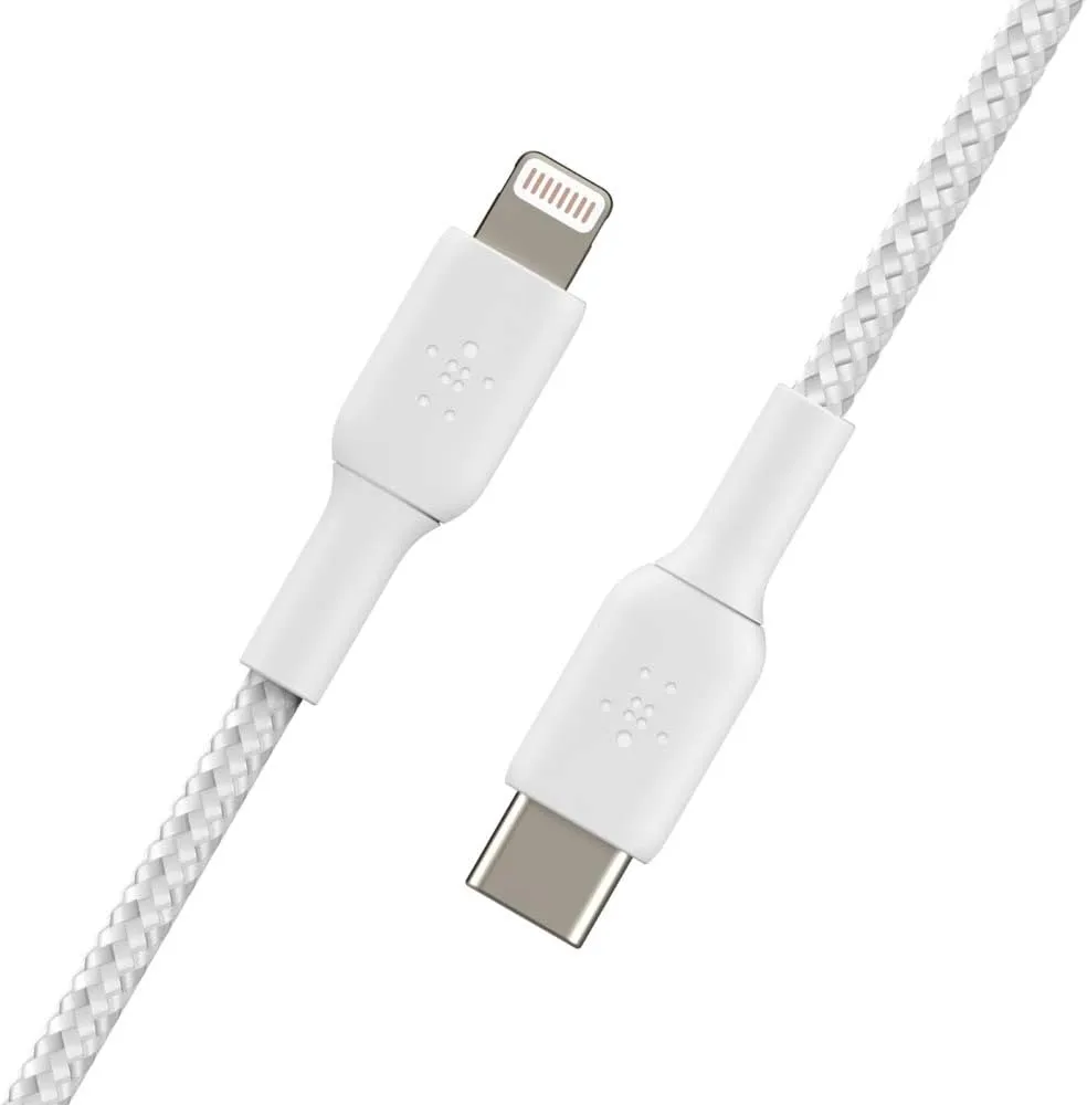 Belkin BoostCharge USB-C to Lightning Cable - MFi Certified 18W Power Delivery