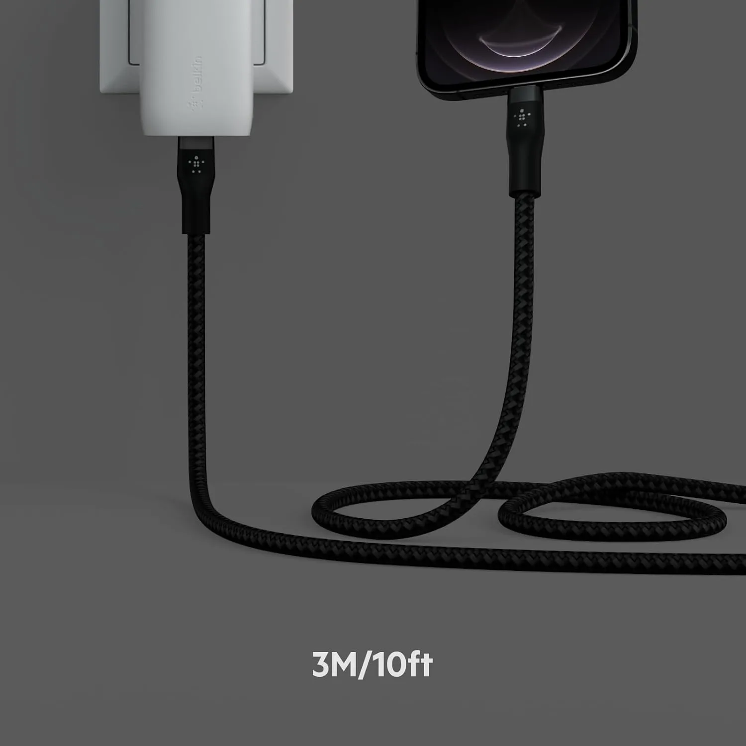 Belkin BoostCharge Pro Flex Braided USB-C to Lightning Cable