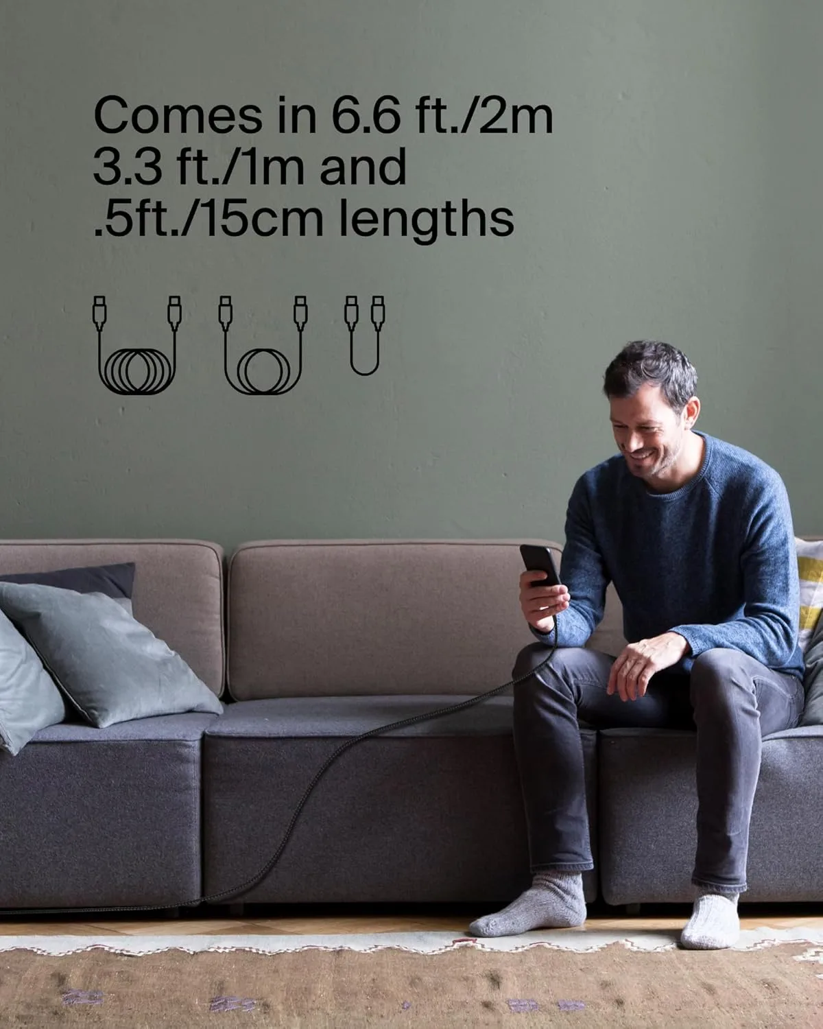 Belkin BoostCharge Braided USB-C to USB-C Cable
