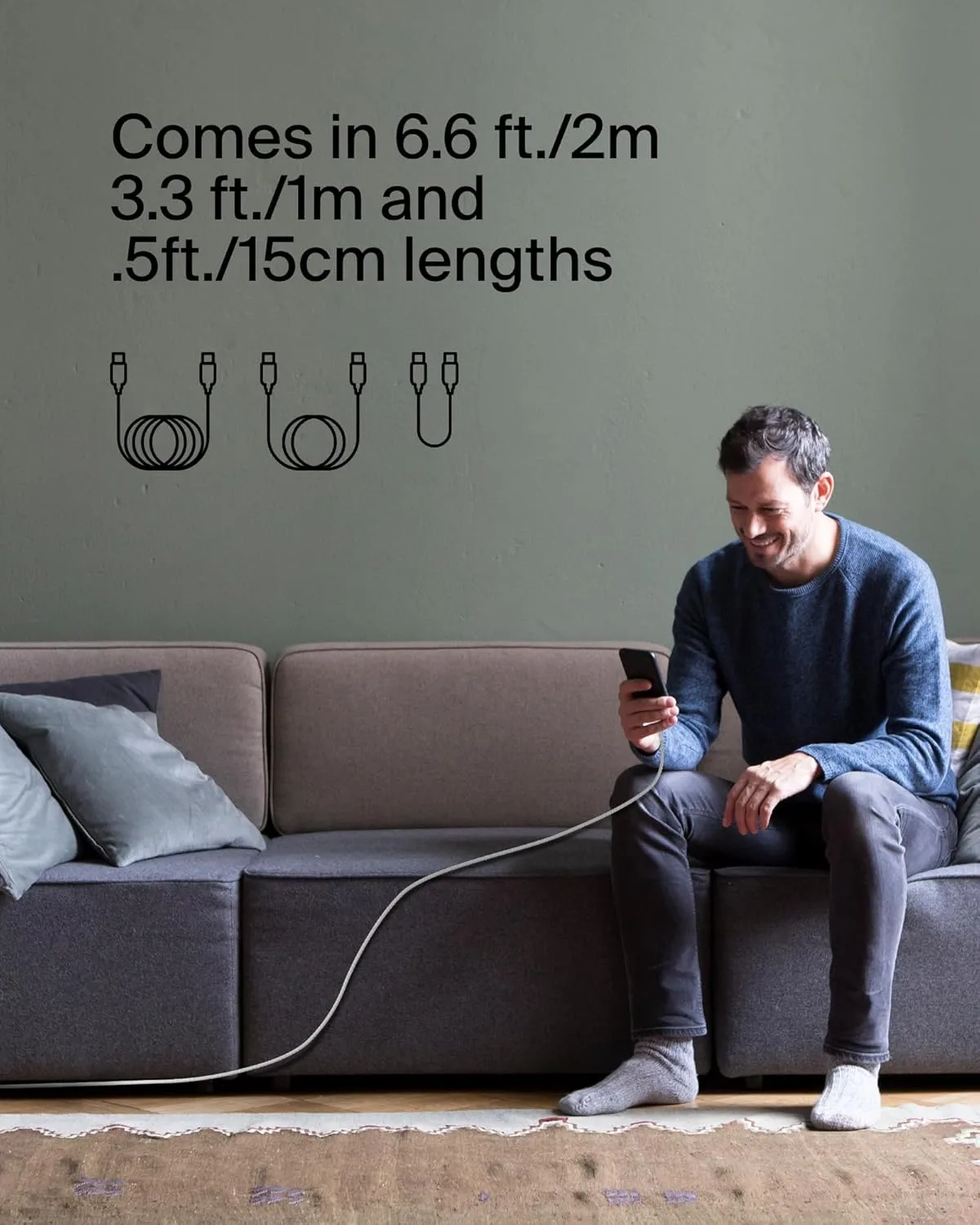 Belkin BoostCharge Braided USB-C to USB-C Cable
